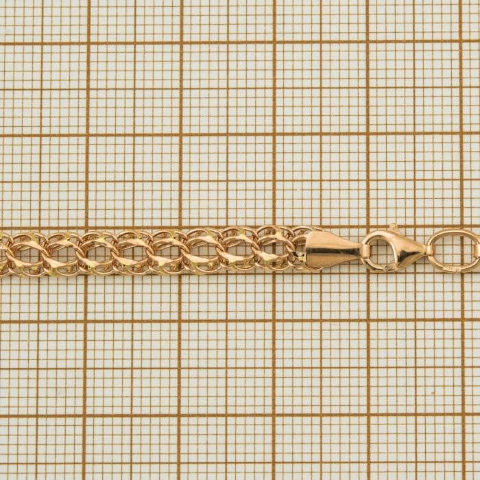 Auksinė grandinėlė \Rusiškas Bismark\ 55 cm — miniatiūra 2