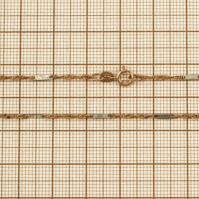 Auksinė grandinėlė 45 cm 797 — miniatiūra 2