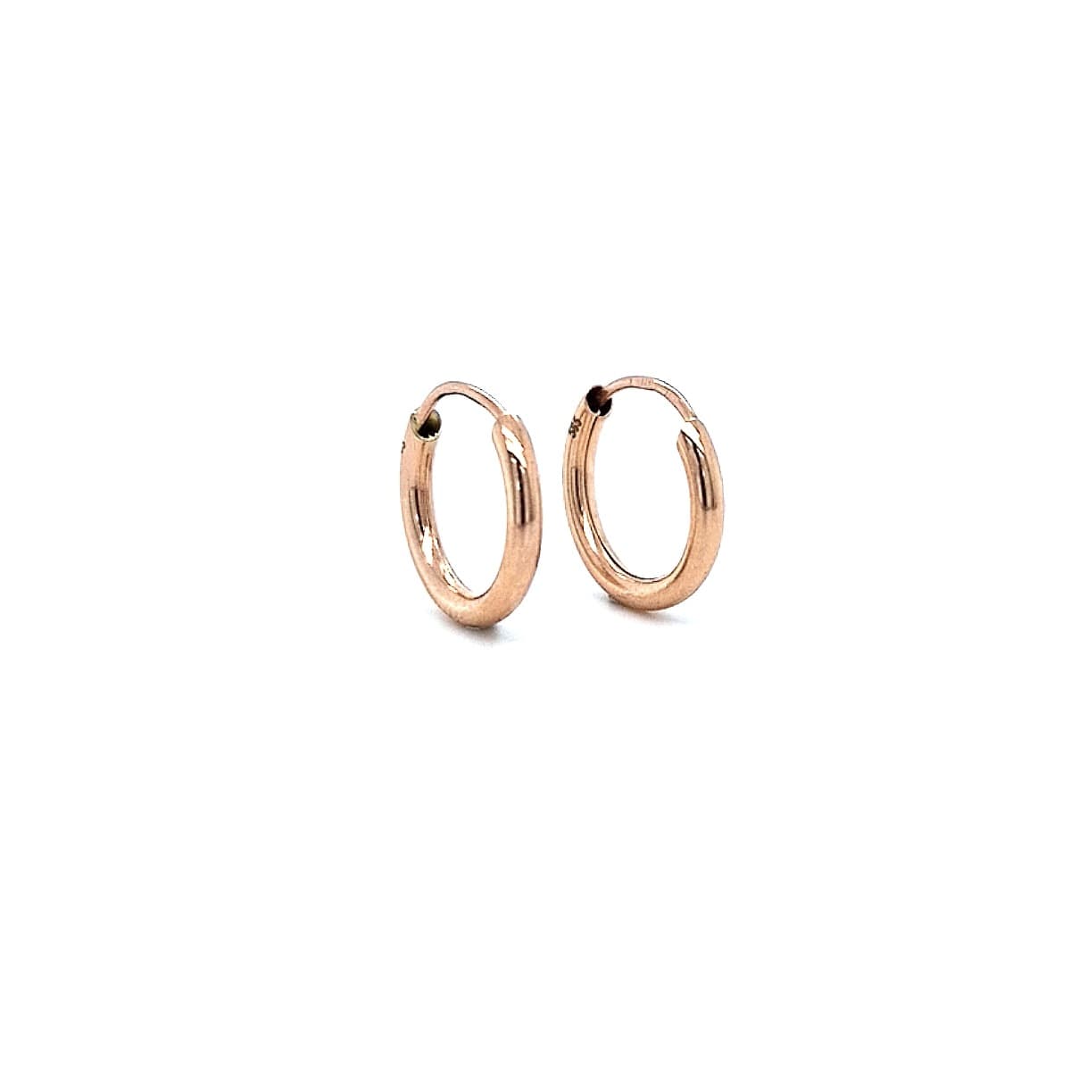 Auksiniai auskarai 13 mm \Rinkutės\ 1545 — prekės nuotrauka