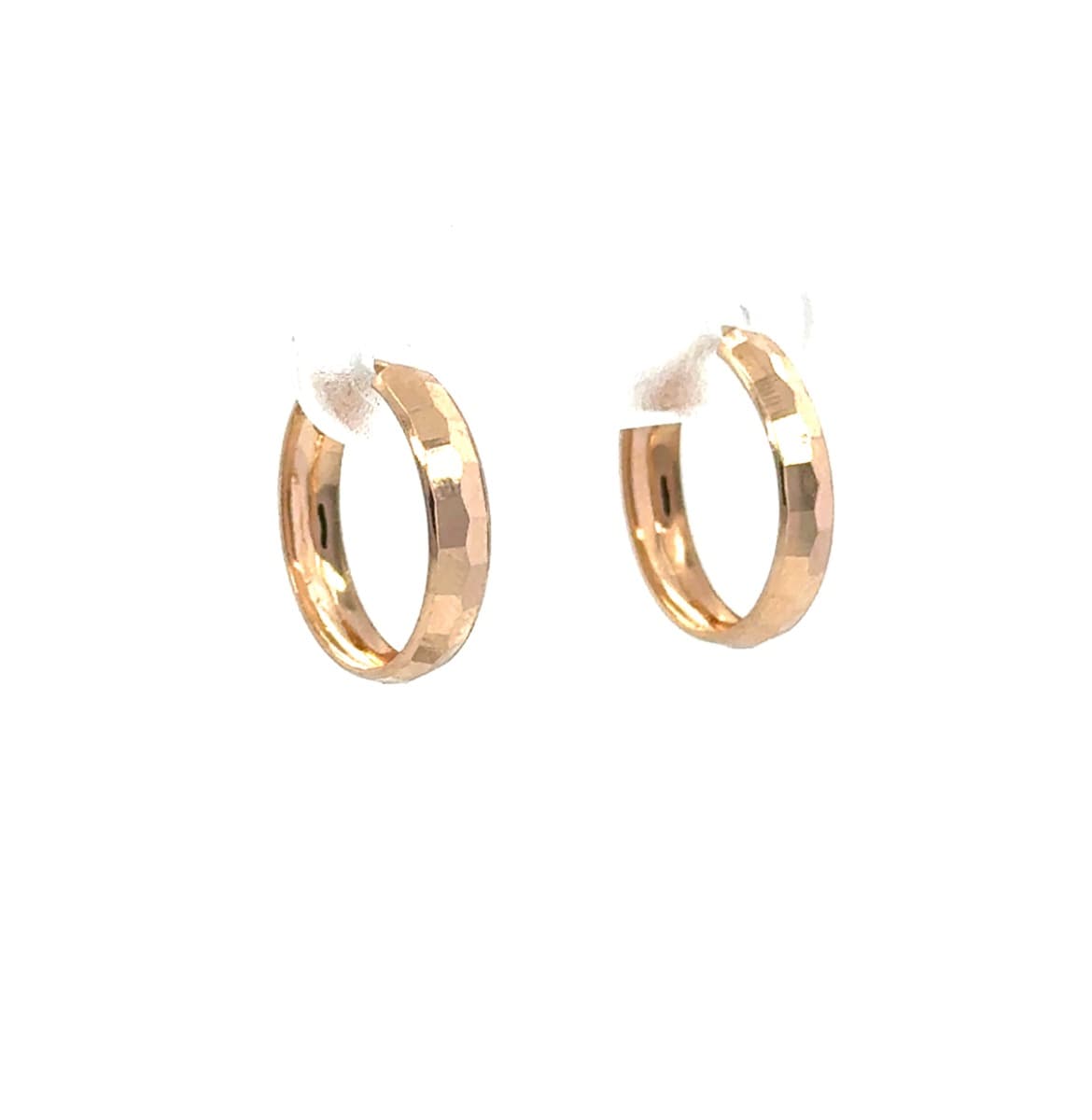Auksiniai auskarai Rinkutės 13 mm 1796 — prekės nuotrauka