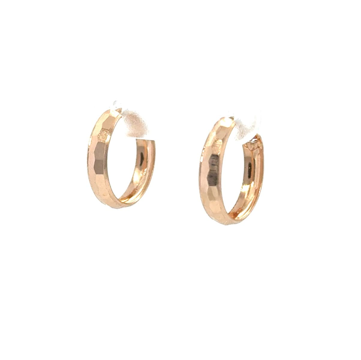 Auksiniai auskarai Rinkutės 13 mm 1796 — miniatiūra 2