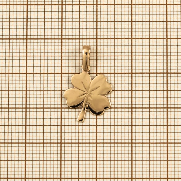 Auksinis pakabukas \Dobilas\ 805 — miniatiūra 2