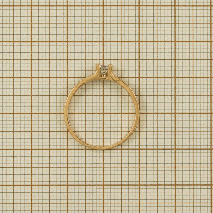 Auksinis žiedas su cirkoniais — miniatiūra 3