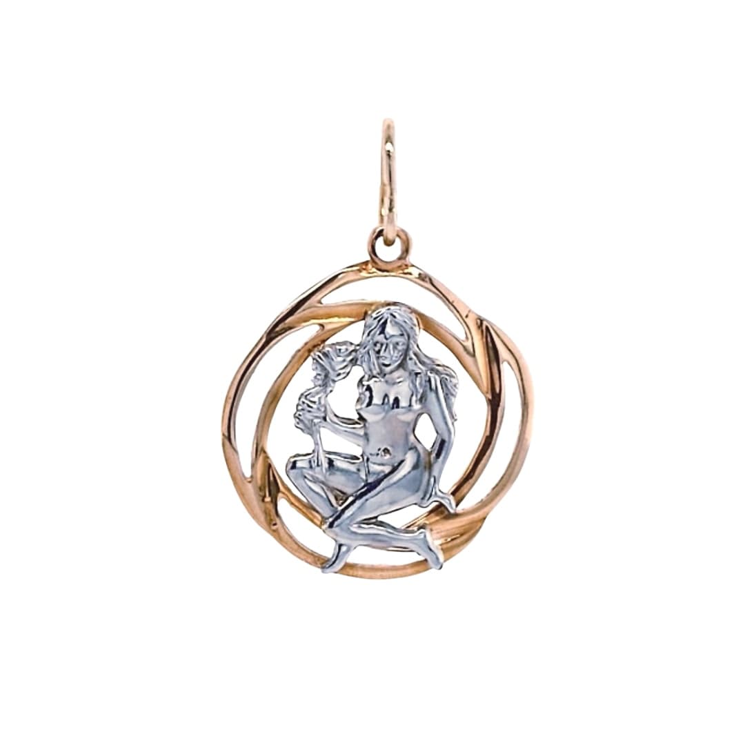 Auksinis pakabukas zodiakas \Mergelė\ 822