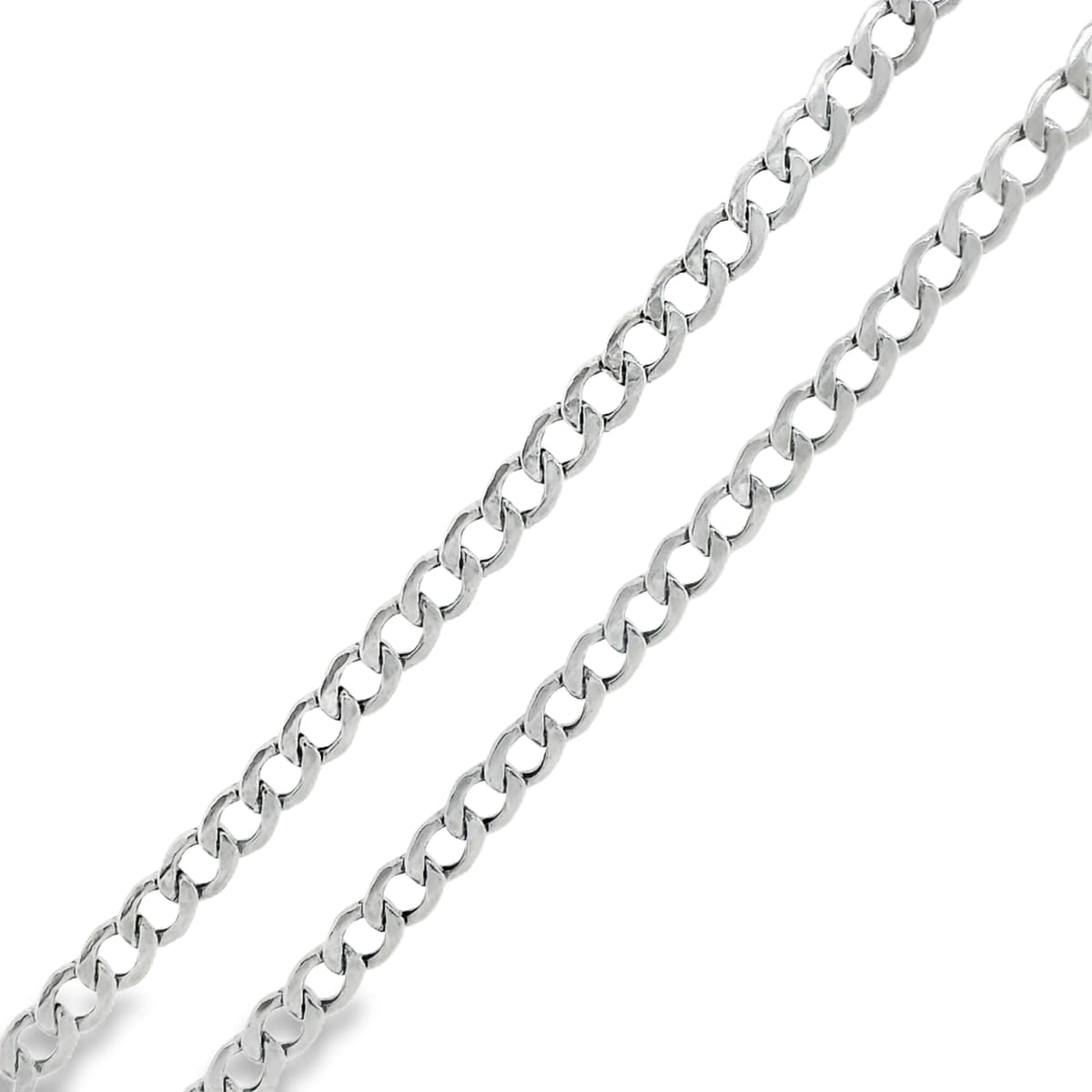 Sidabrinė grandinėlė Curb 5059