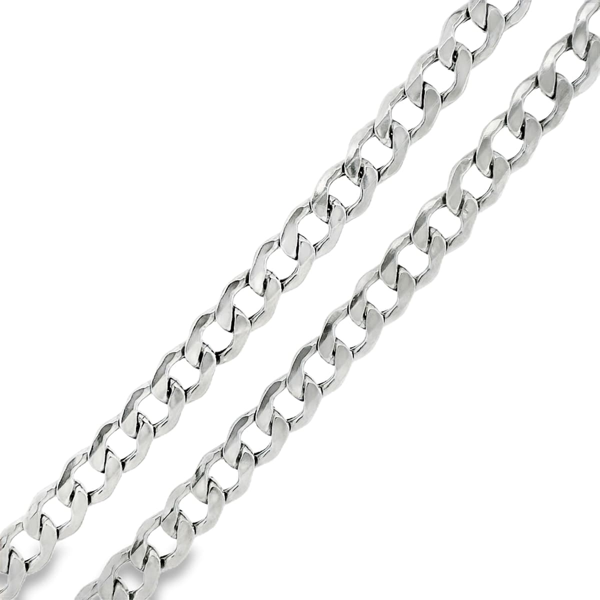 Sidabrinė grandinėlė Curb 5060