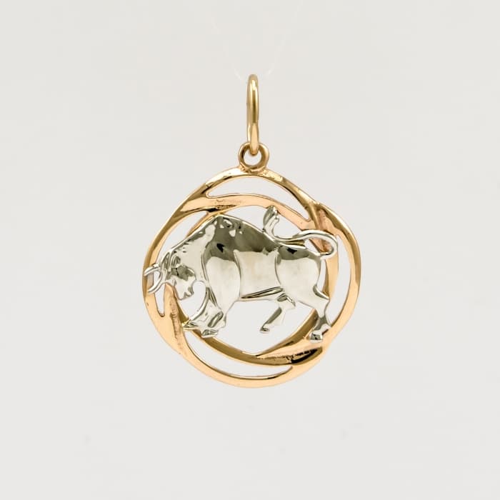 Auksinis pakabukas zodiakas \Jautis\ 818 — prekės nuotrauka