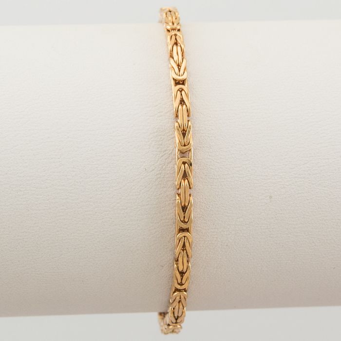 Auksinė apyrankė \Python\ 21.5 cm